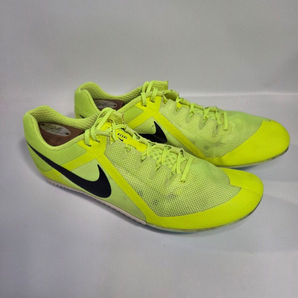 Nike Zoom Rival Track Spikes Men's sz 11 Neon Yellow